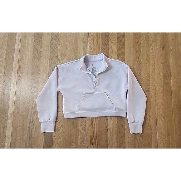 all in motion Other - All In Motion Girls Cropped Pullover Light Purple Size XL(14) Scuba Super Soft!